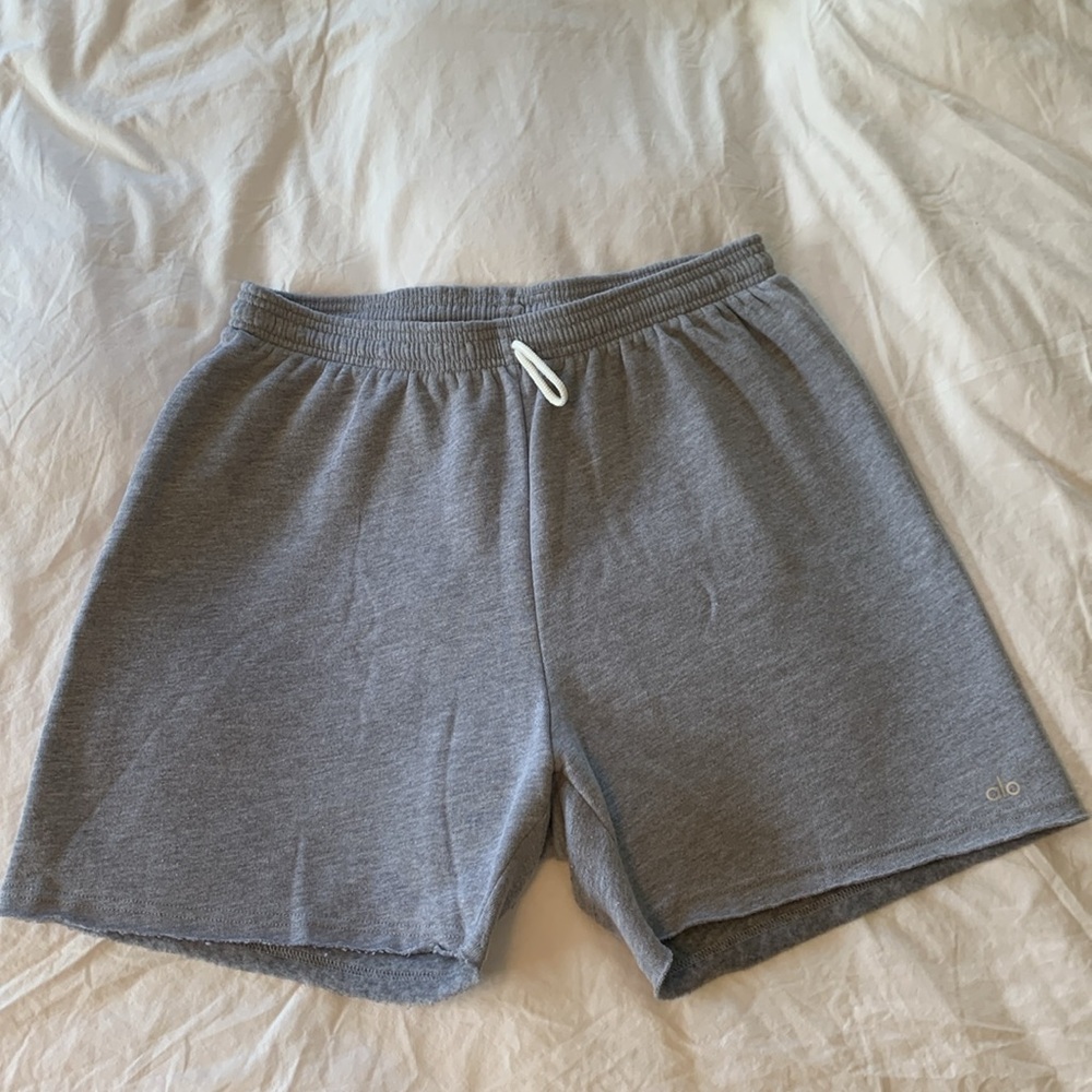 Alo Sweat Short, grey size medium